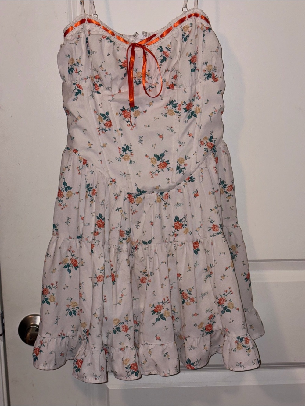 Kiss the Sky floral Corset Dress